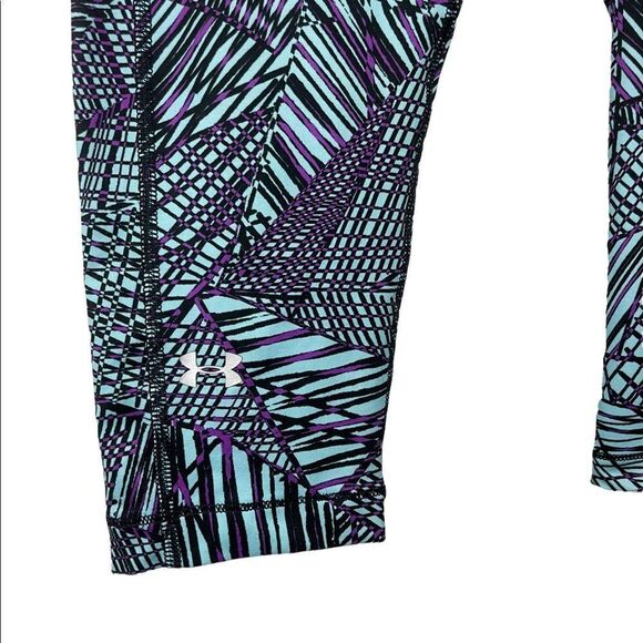 Under Armour Girls Crop Leggings Size Youth Large - Picture 4 of 5